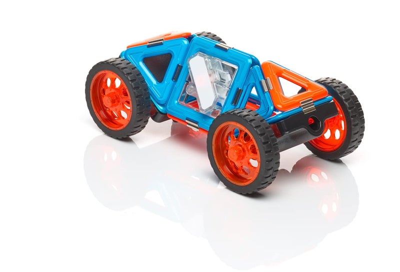 GeoSmart Night Cruiser STEM Vehicle Magnetic Building Set - Image 4