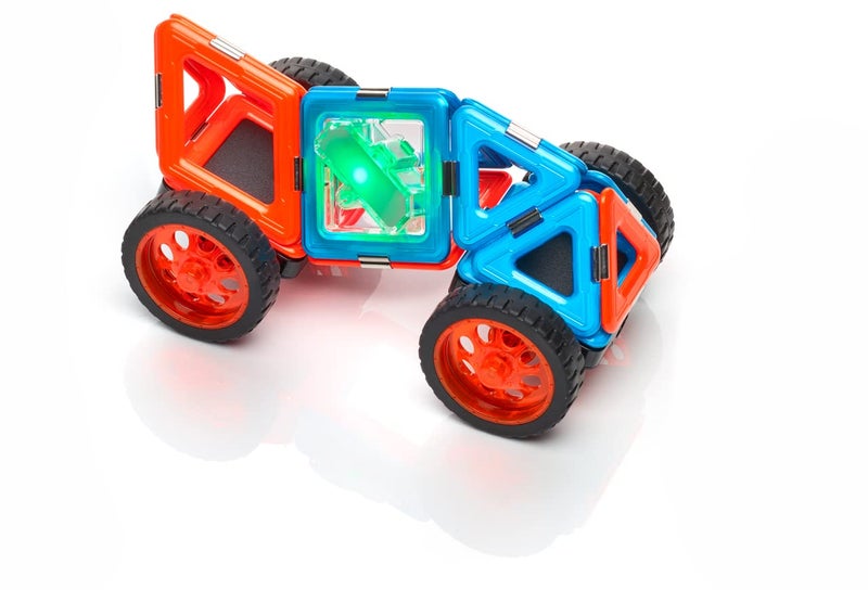 GeoSmart Night Cruiser STEM Vehicle Magnetic Building Set - Image 5