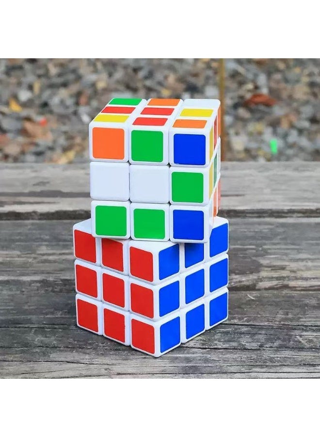 Children's toys enlightenment toys geometric cube children's assembly educational toys two-in-one Rubik's Cube 5.5*5.5*5.5cm - Image 3