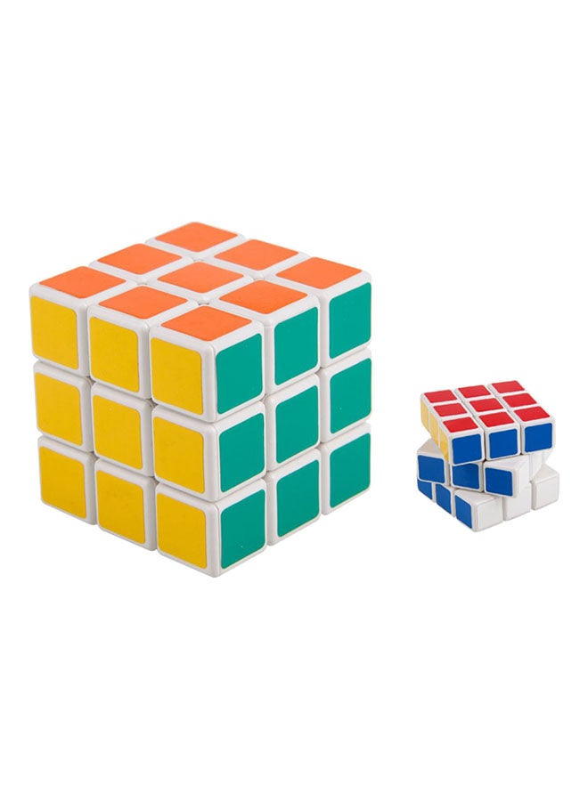 Children's toys enlightenment toys geometric cube children's assembly educational toys two-in-one Rubik's Cube 5.5*5.5*5.5cm - Image 1