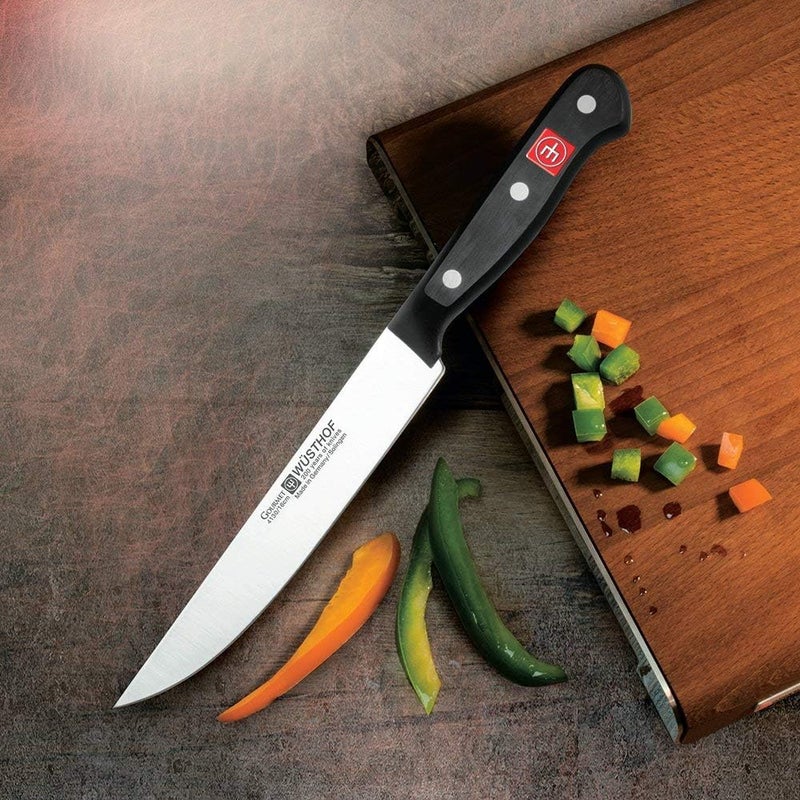Wsthof Gourmet 6-Piece Steak Knife Set  Black - Image 4