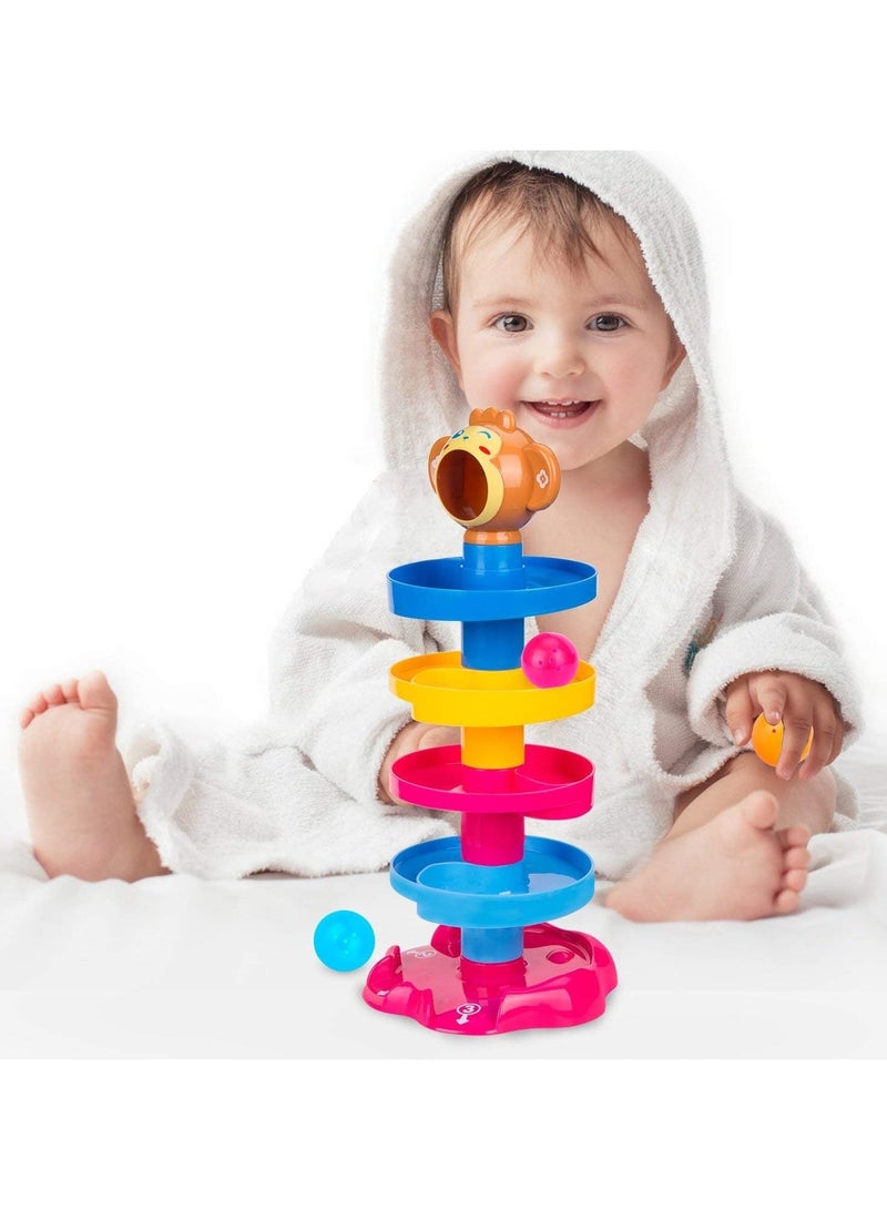 BLOOMING TIME Roll Ball Multicolored Durable And Sturdy For Long Term Use Kids Toy 18x18x41cm - Image 2