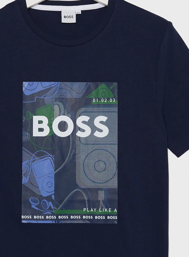 BOSS Infant Logo T-Shirt