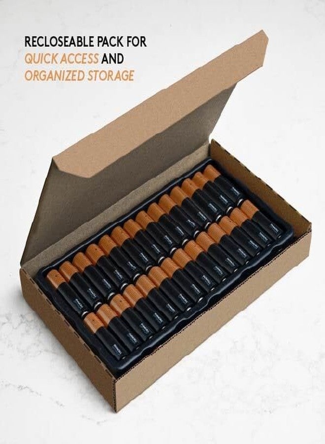 Duracell Optimum AA Batteries 28 Count with POWER BOOST Ingredients, Re-closable Pack for a Quick, Easy Access and Organized Storage - Image 2