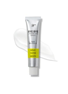 IT COSMETICS IT Cosmetics Bye Bye Under Eye Bags Treatment For Women & Men - Temporary Eye Bag Reducer & Under Eye Corrector Depuffs, Tightens, Smooths & Reduces Look of Wrinkles & Fine Lines - 0.5 Fl. Oz  - Image 1