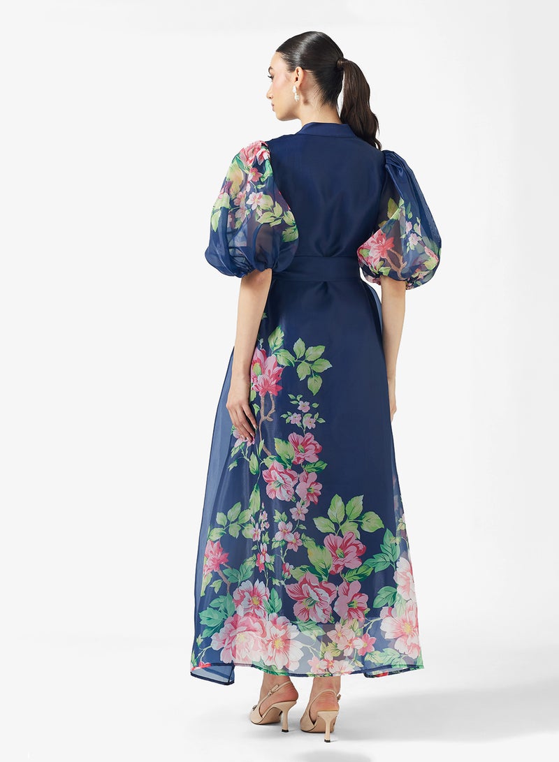 خزانة فستان بطبعة زهور - Image 2