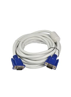 Haing VGA TO VGA WHITE CABLE 10 METERS HAING 3+4 OD7.0 Hi-0010-VGA  - Image 4