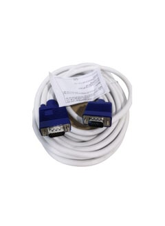 Haing VGA TO VGA WHITE CABLE 10 METERS HAING 3+4 OD7.0 Hi-0010-VGA  - Image 3