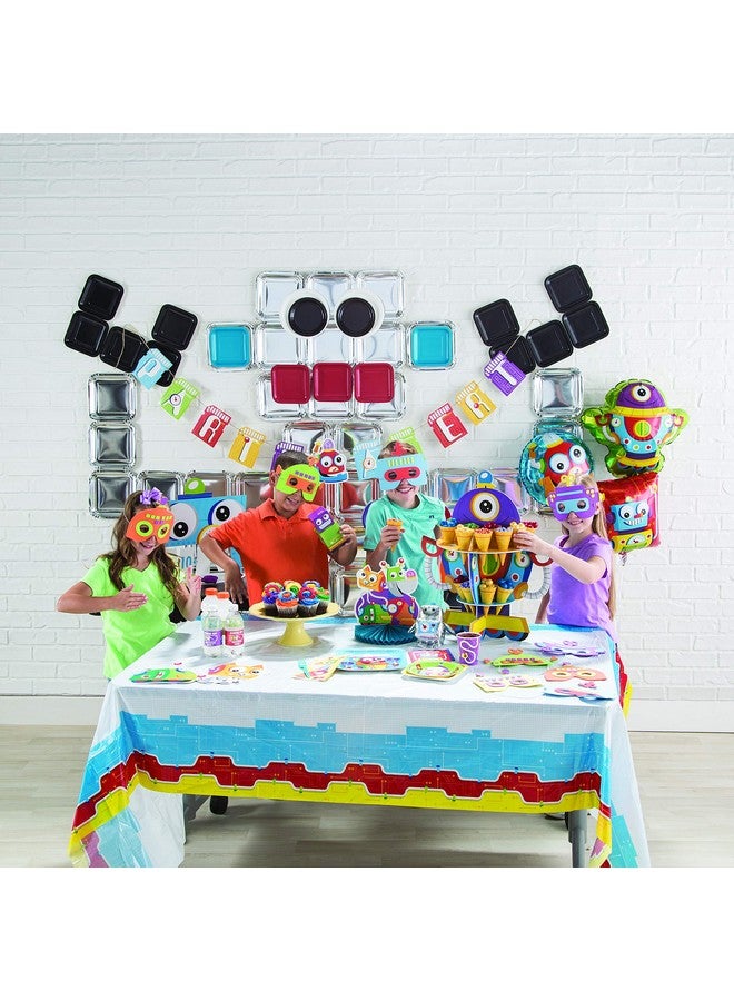 Fun Express مجموعة قناع روبوت من فوم فن إكسبريس - 12 قطعة - أنشطة تعليمية وتعلم للأطفال - Image 5