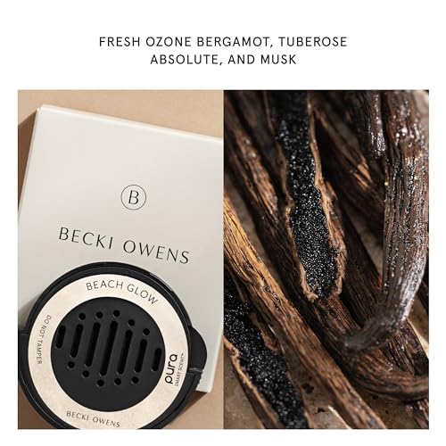 Pura and Becki Owens - Car Scent Refill for Pura Car Diffusers - Premium Fragrance for Smart Diffuser - Long Lasting, up to 30 Days of Scent - Beach Glow - Image 5