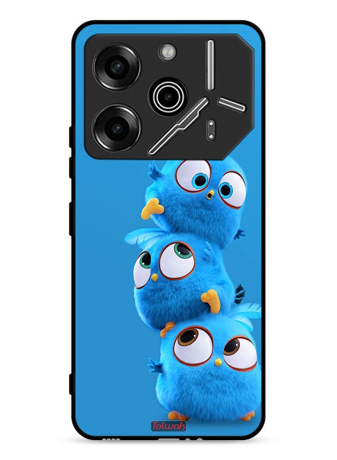 Tolwak Tecno Pova 6 Pro 5G Protective Case Cover Cute Birds - Image 1