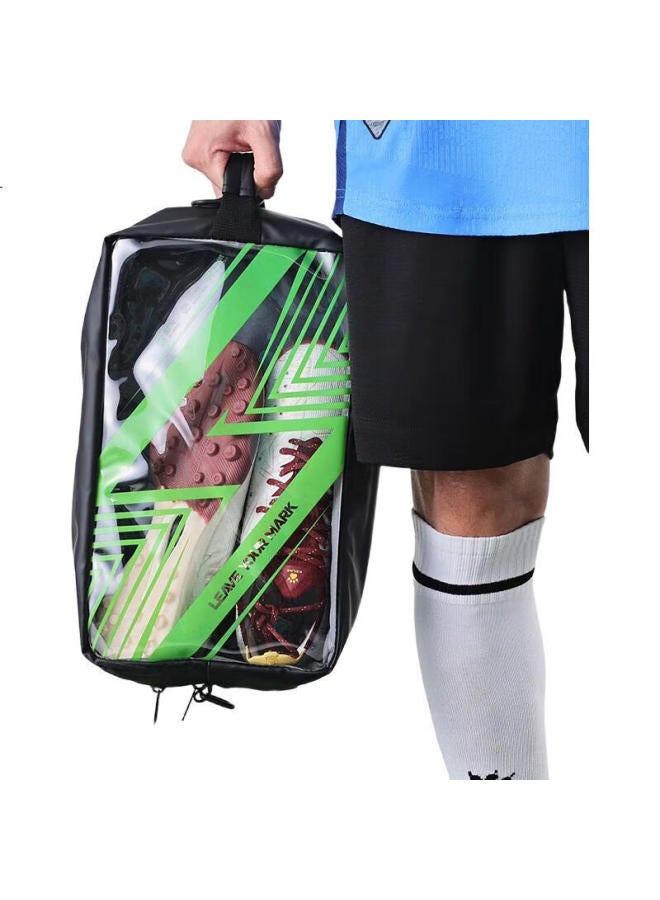 Kelme Football Training Large Capacity Sling Bag For College Students With Space For Football Shoes And Equipment Black One Size - Image 2
