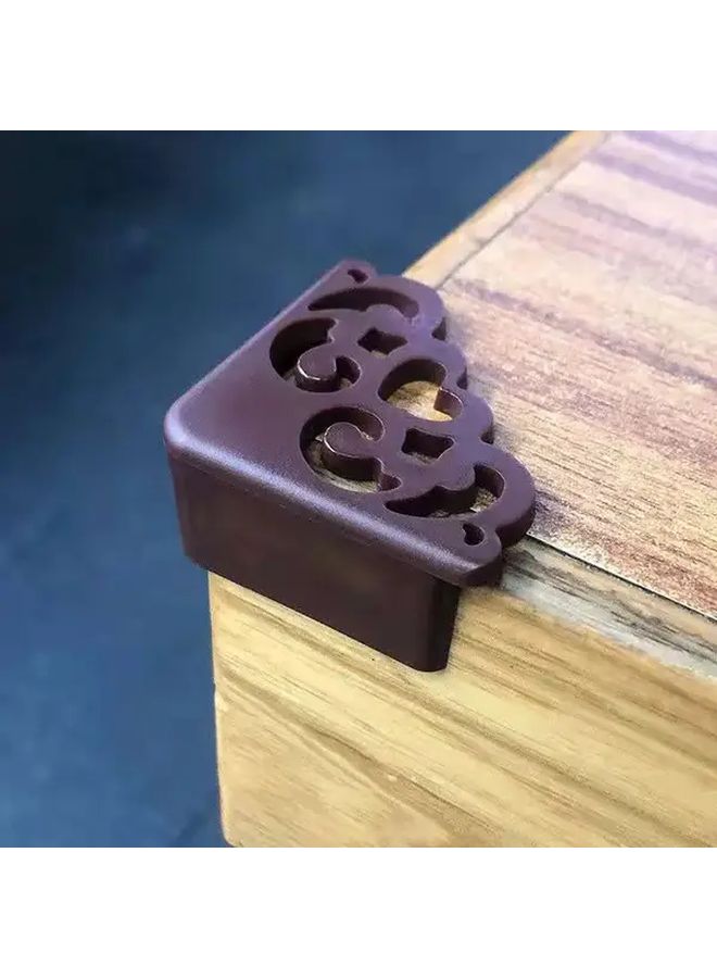 واقيات الزوايا السوداء من السيليكون الثقيل متعددة الاستخدامات، 4 قطع، واقيات طاولة مضادة للاصطدام - Image 5