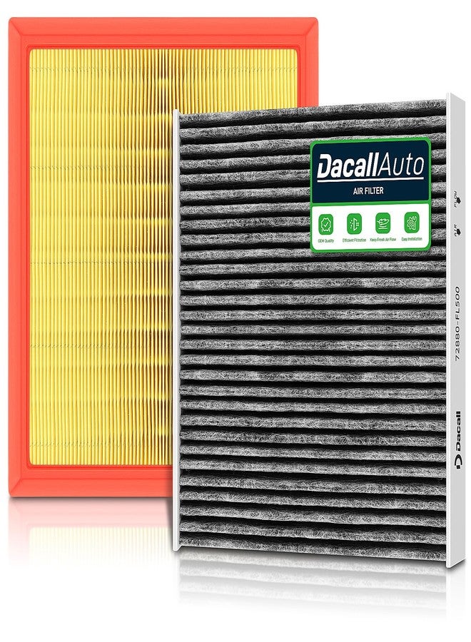 Dacall Engine & Cabin Air Filter Set for Subaru Ascent (2019-2023), for Impreza (2017-2023), for Crosstrek (2018-2023), for Outback (2020-2023); Replace 72880-FL500, 16546-AA16A - Image 1