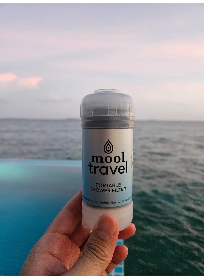 Mool Travel (Portable Shower Filter) Showerhead K-beauty Purification Travel Portable - Image 2