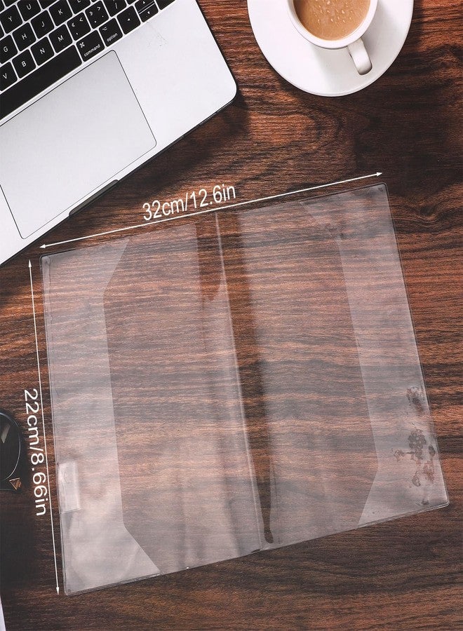 Sinbana A5 Clear Book Cover for Ho-Bonichi-Techo Midori Stalogy, 5.9x8.6in/15x22cm Jelly PVC Protective Sleeve for Notebooks Planners Journals Diaries Waterproof & Scratch-Resistant - Image 2