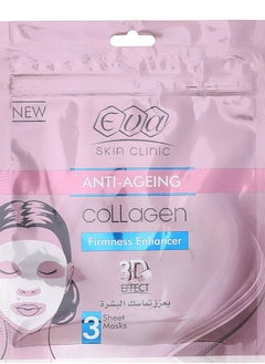 Eva Skin Clinic Collagen 3 Sheet Mask 42 ml - pzsku/Z81081D6F3A3BC999C1F3Z/45/_/1715855092/84419dbf-1a0d-4a53-8645-1c6e113ac5f6