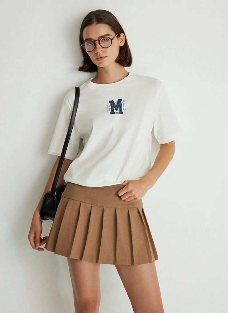 مافي WOVEN SHORT SKIRT Tiger's Eye