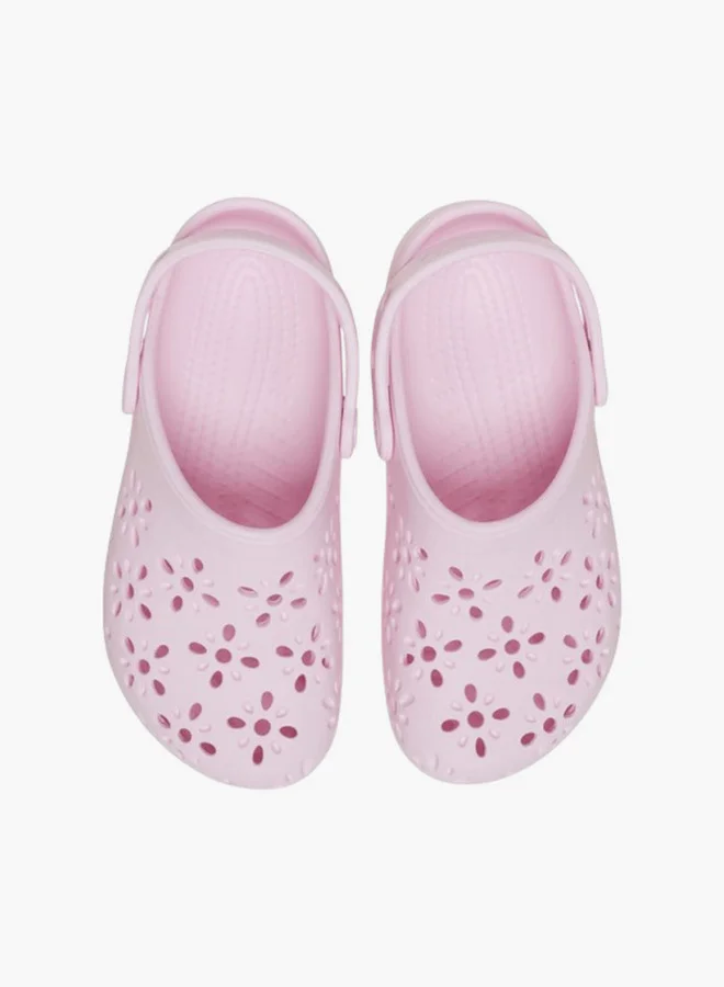 crocs Girls' Clogs with Backstrap - 210943-6ZW