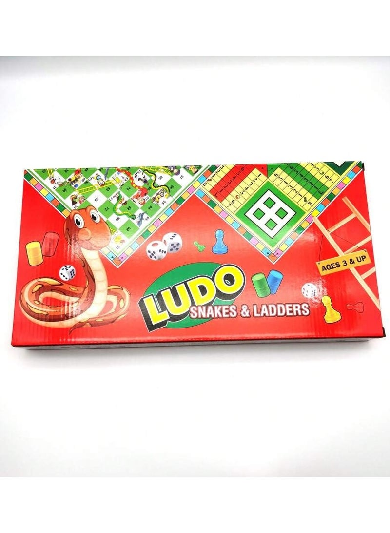 لعبة لوحية ملونة قابلة للطي مصنوعة من البلاستيك مع سلم 2 في 1 - Image 5