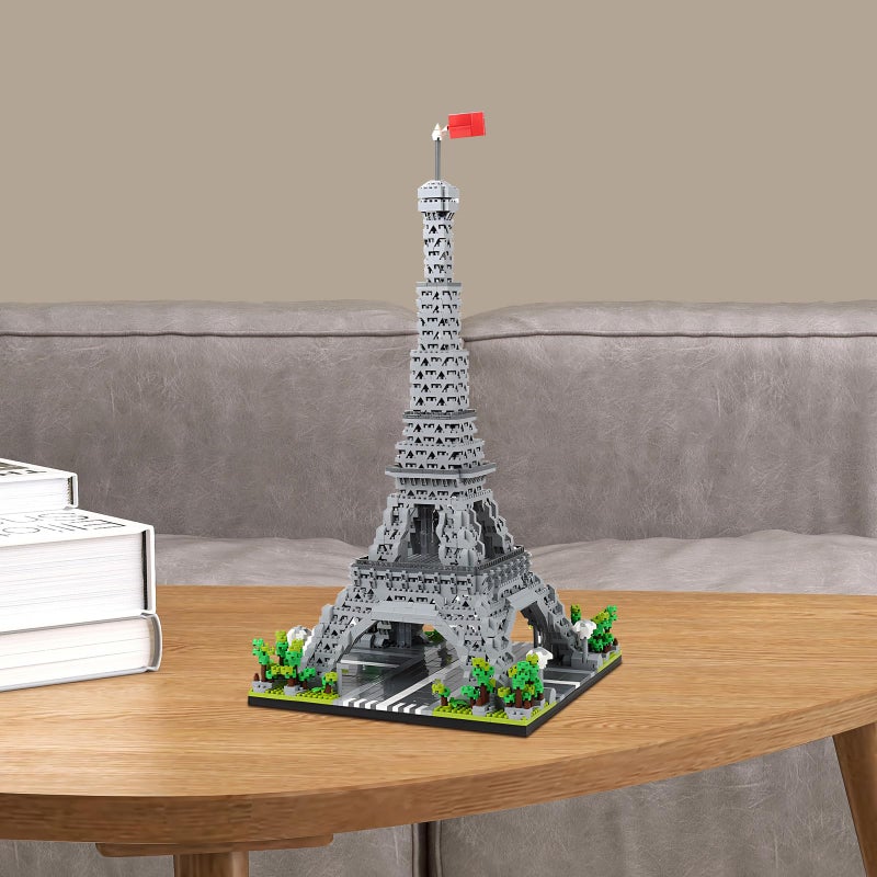 CSNRHG Paris Eiffel Tower World Famous Architectural Model Micro Building Blocks Set 3350 Pieces 3D Puzzle Toys Gifts for Kid and Adult - Image 4