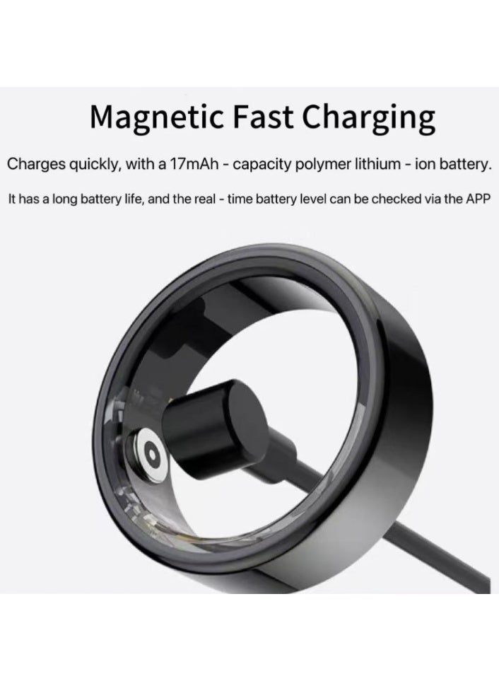 Tech Darling: Multi - functional Rose Gold Smart Ring -- Size 12 - Image 4