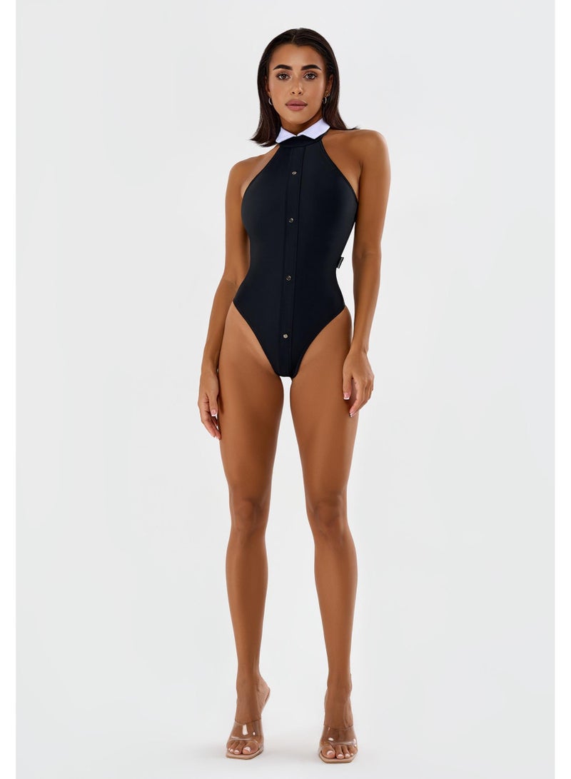 Bona Fide Halter Neck Bodysuit - Image 1
