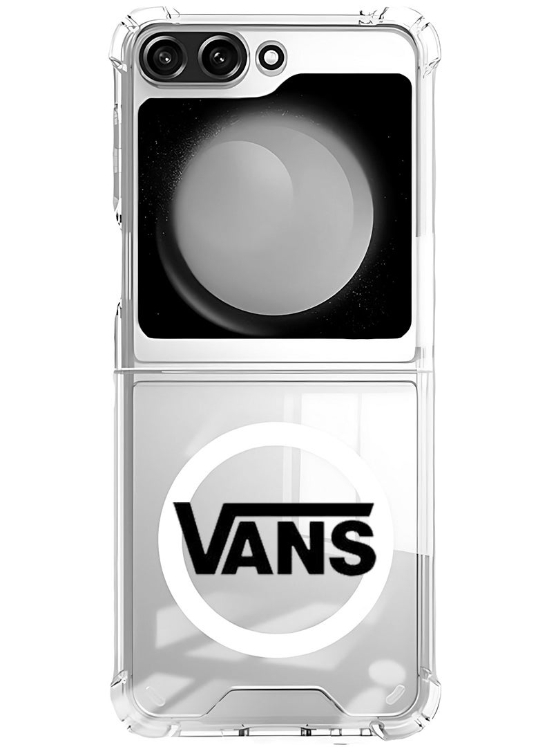 Theodor Magnetic Case for Samsung Galaxy Z Flip 6 Compatible with MagSafe Wireless Charging, Shockproof Phone Bumper Cover VAns - Image 1