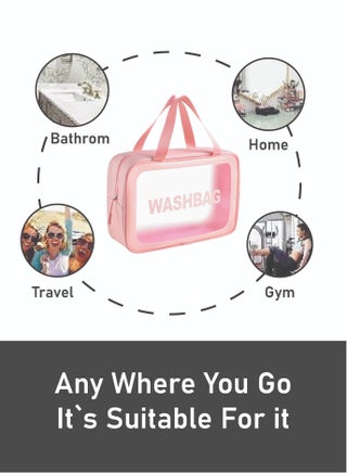 The Perfect Travel Companion: Water-Resistant Toiletry Bag! - view 2