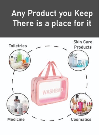 The Perfect Travel Companion: Water-Resistant Toiletry Bag! - view 4