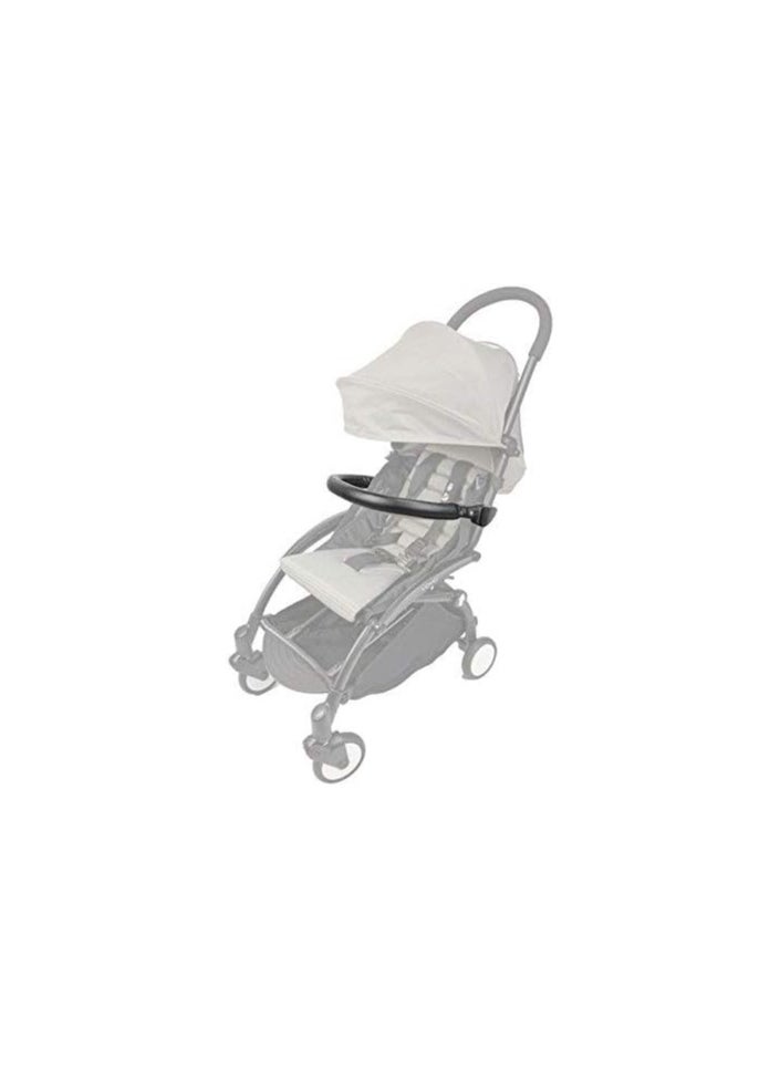 Stroller Bar for Babyzen YoYo and Yoyo+ - Armrest, Handle, Bumper and Crossbar - PU Leather - by Neutral  - Image 5