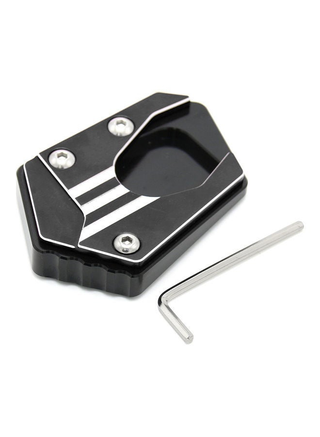 NIBEMINENT Motorcycle Kickstand Plate With L-Shaped Wrench - Image 1
