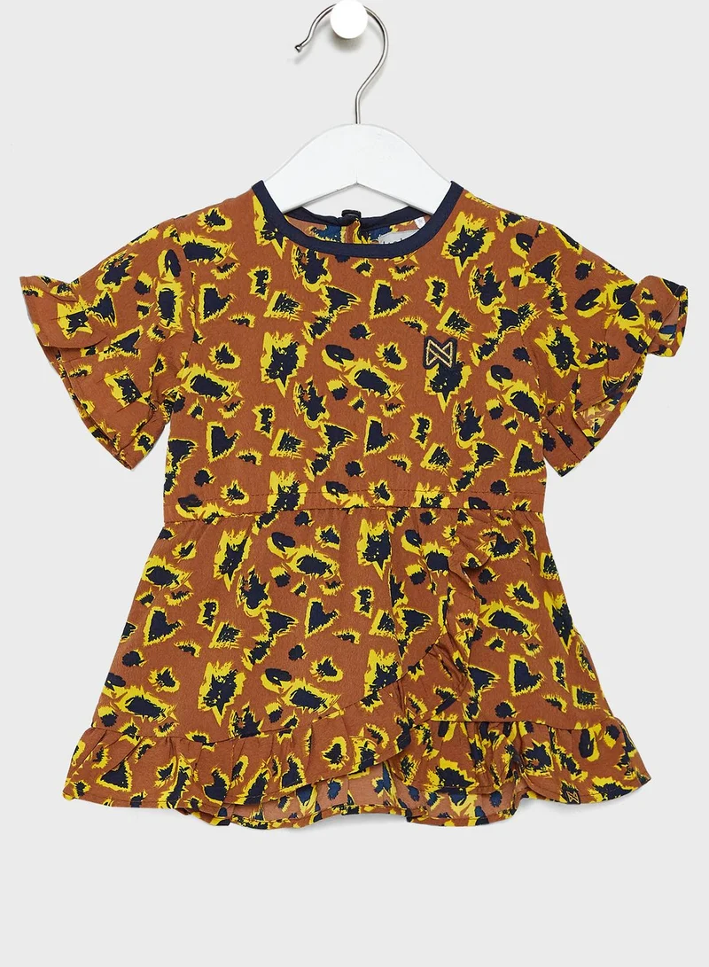 koko noko Kids Printed T-Shirt Dress