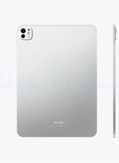 AirTab Airtab Pro Smart Tablet with 10.1-inch FHD Screen, 16GB RAM, 1TB Storage - with Arabic Keyboard - Silver  - Image 2