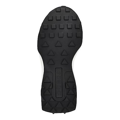 Guess Women's Calebb4 Sneaker, White/Black 144, 8 - Image 4