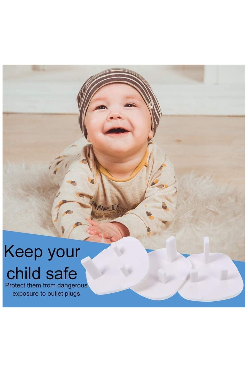 Space Baby Proofing Plug Covers,Plug Socket Covers,Outlet Covers Safety Covers,Electrical Protectors for your Child and Babies at Home,Easy to Use & Secure,pack of 12pcs - Image 4