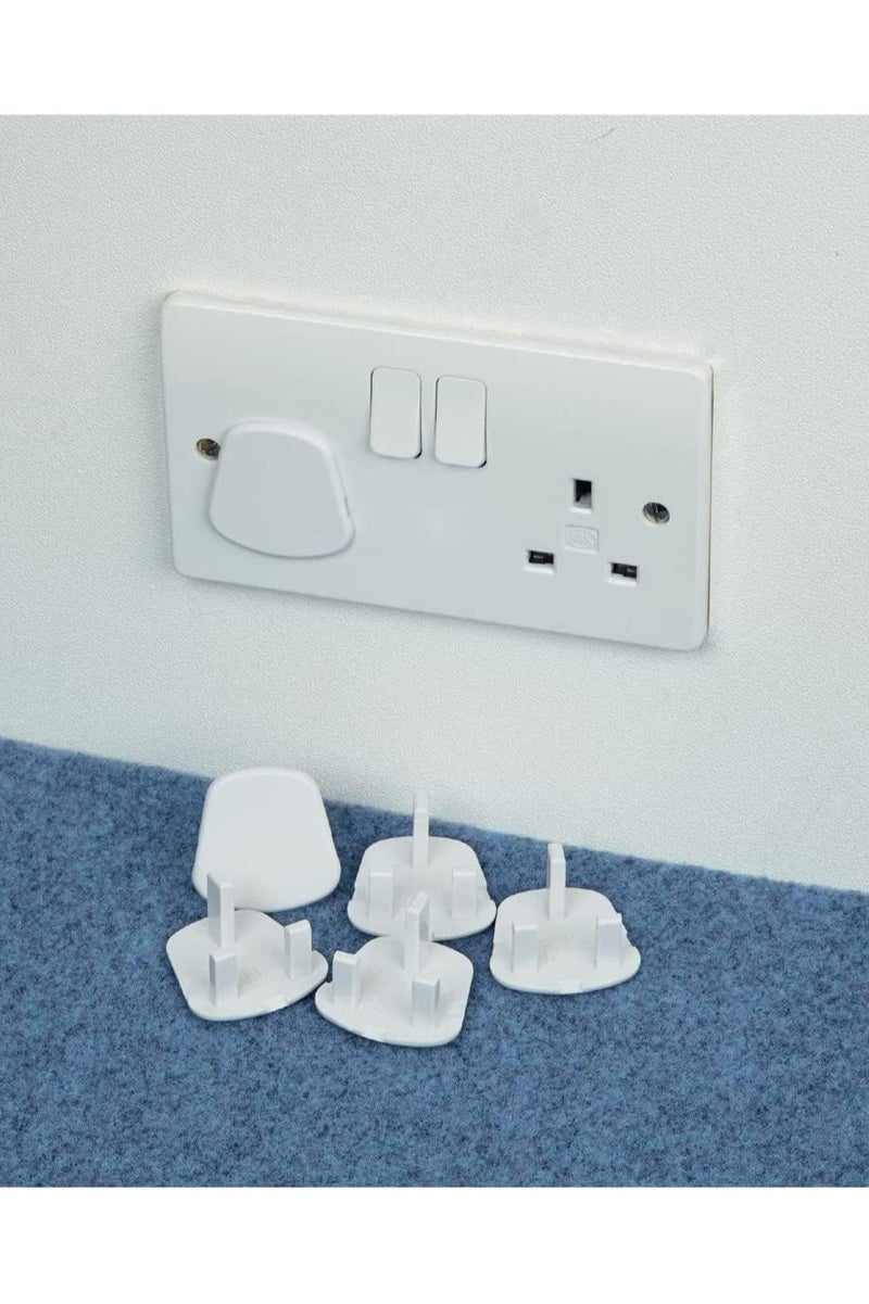 Space Baby Proofing Plug Covers,Plug Socket Covers,Outlet Covers Safety Covers,Electrical Protectors for your Child and Babies at Home,Easy to Use & Secure,pack of 12pcs - Image 5