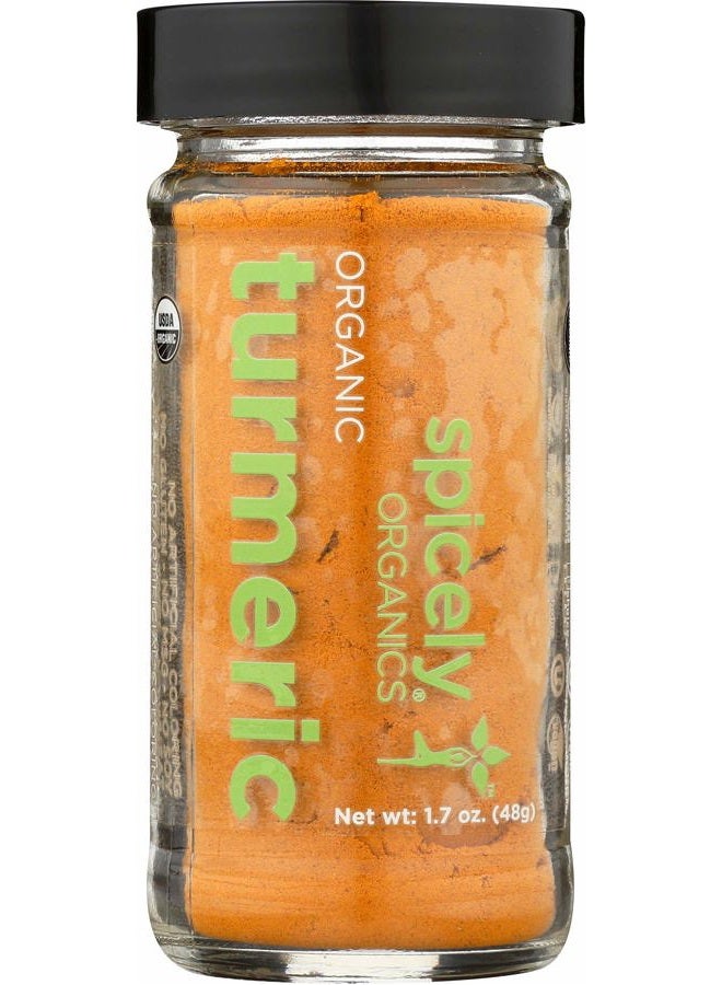 Spicely Organics Turmeric Powder 1.70 Ounce Jar Certified Gluten Free - Image 5