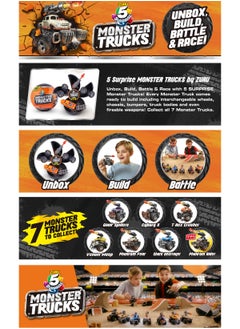 5 Surprise ZURU 5 SURPRISE MONSTER TRUCKS, 7 Trucks to collect for Ages 3+  - Image 3
