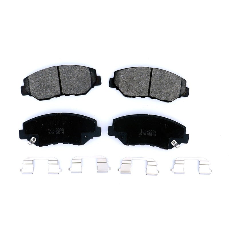 HICKS Front Brake Pad Set Compatible with 20022006 Honda CRV 20122016 Honda CRV FWD 20032011 Honda Element 20032007 Honda Accord L4 24L