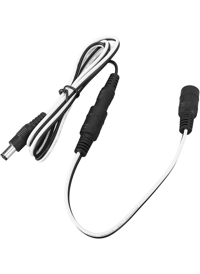 PROMASS promass Solar Panel Power Extension Cable, DC Extension Cable for Solar Panels, LED Lights, Cameras, Convenient Practical Solar Extension Cable for Automotive RV Boat Marine Solar Panel (1m / 3.3ft)  - Image 1