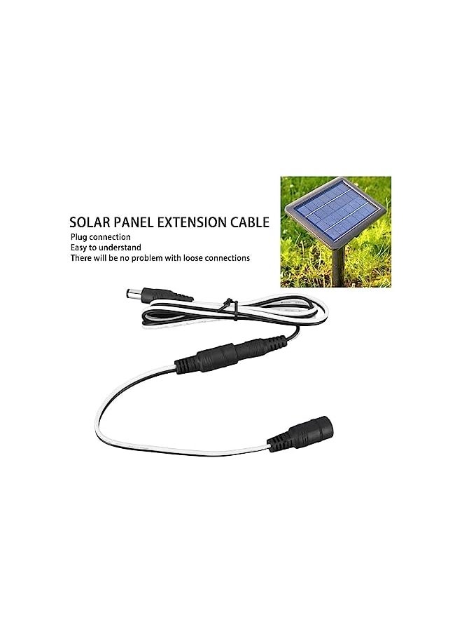 PROMASS promass Solar Panel Power Extension Cable, DC Extension Cable for Solar Panels, LED Lights, Cameras, Convenient Practical Solar Extension Cable for Automotive RV Boat Marine Solar Panel (1m / 3.3ft)  - Image 4