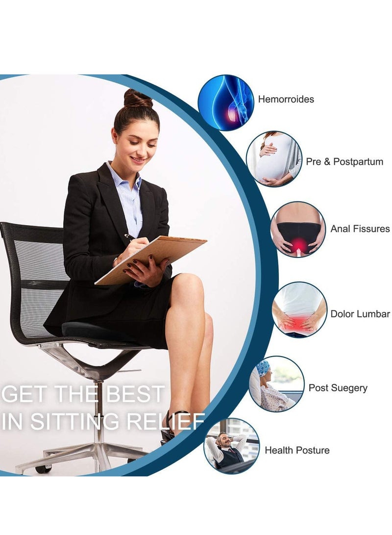 RATSAW Donut Pillow Tailbone Chair Cushion Orthopedic Pain Relief Pillow  - Image 5