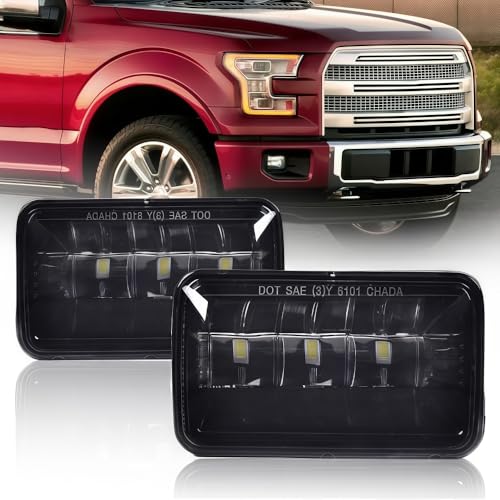 GPLUS G-PLUS LED Fog Lights Compatible with Ford F150 2015-2020,Fit Ford F250 F350 Super Duty 2017-2018 Front Bumper Fog Lamps Driver and Passenger Side FL3Z15200B FL3Z15201B FO2593235 FO2592235 - Image 1