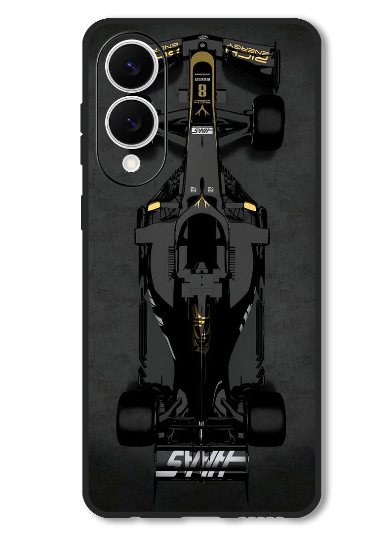 Theodor Case Compatible with Samsung Galaxy S25 Edge 6.7 Inch Protection Shockproof Bumper Cover Sports Car - Image 1