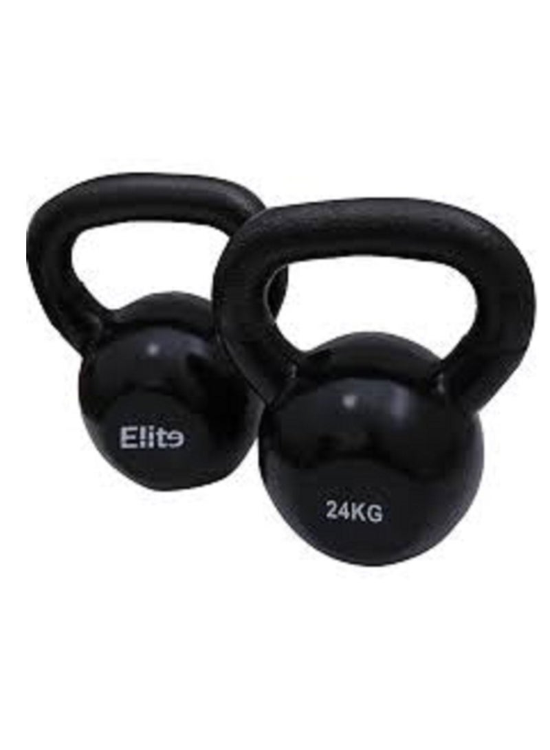 Elite vinyl kettlebell 24kg