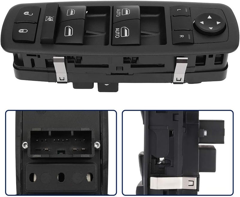 SCITOO Driver Side Power Master Window Switch 68262253AA 68262253AB Front Left for Chrysler for 300 2015-2023,for Chrysler for Pacifica 2017-2023,for Dodge for Charger 2015-2021 - Image 2