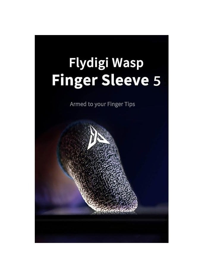 Finger Sleeves for Game Controller - Sweat-Proof Gloves for Phone Gaming (PUBG and Other Touch Screen Games)