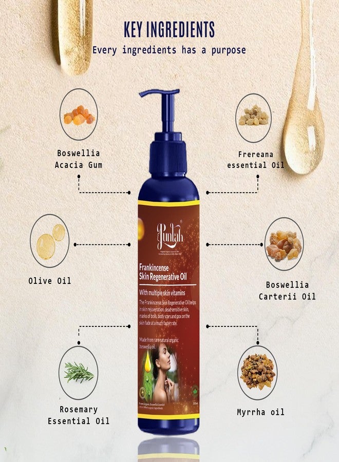 Nagaad Puntah Skin Regenerative Oil – 6.8 fl oz – Frankincense & Rosemary Essential Oil – Hydrating Body Oil & Massage Oil for Smooth, Nourished Skin – Luxurious Skincare for Men & Women. - Image 3