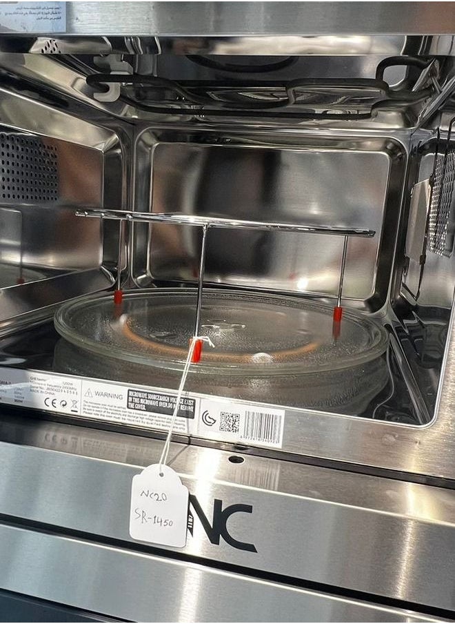 N.C N.C Built-in microwave 31 liter silver MEG60A3  - Image 5